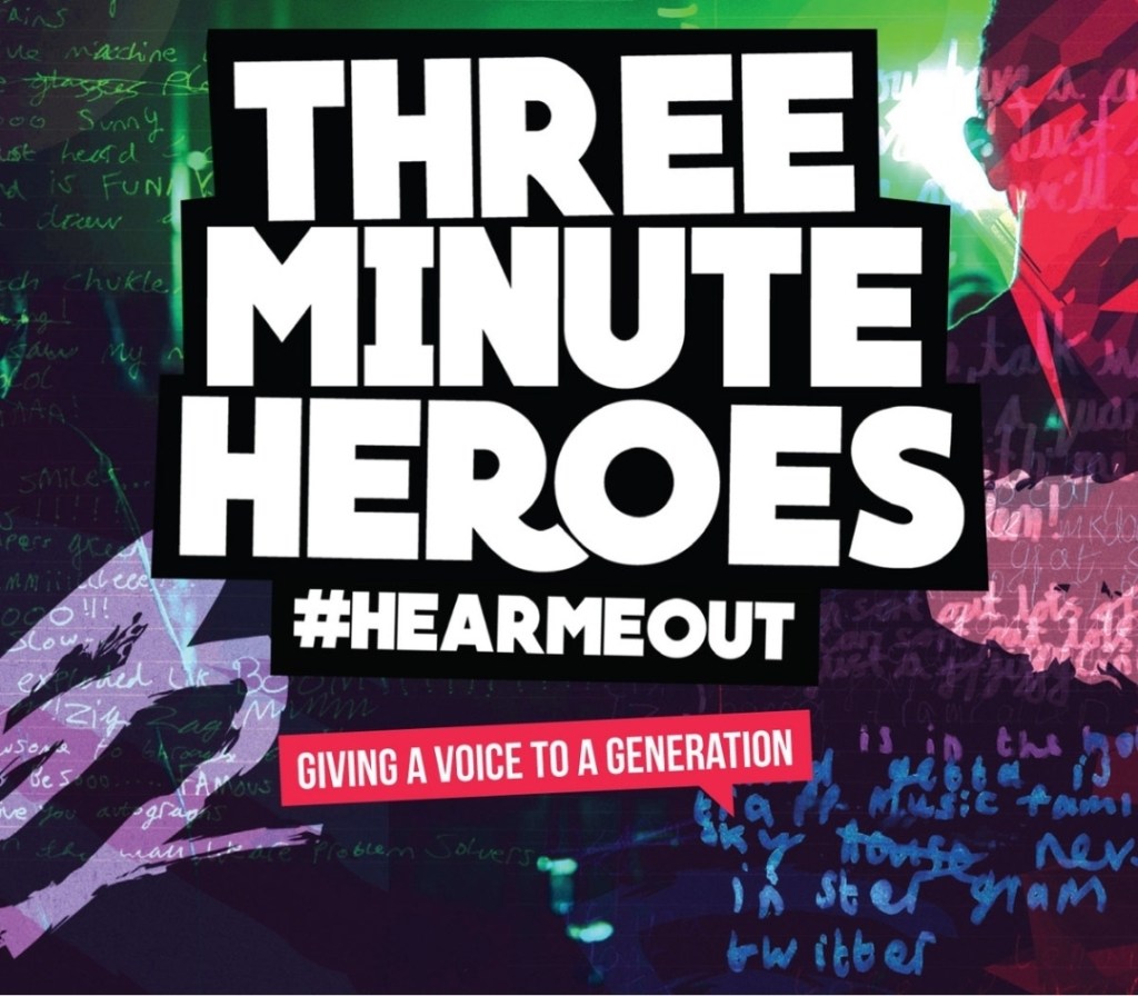 THREE MINUTE HEROES HASHTAG HEAR ME OUT